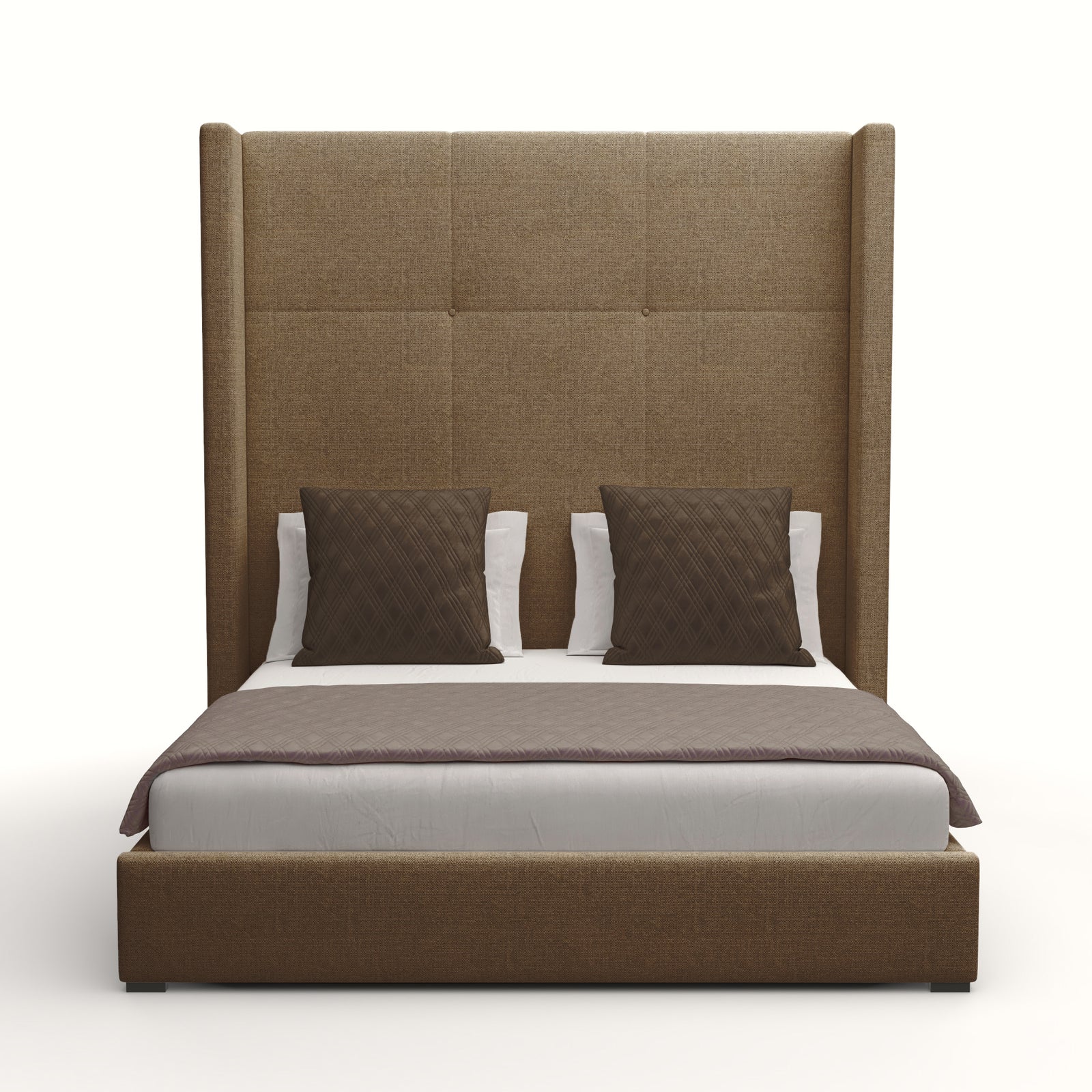 Aylet Simple Tufted Height Bed