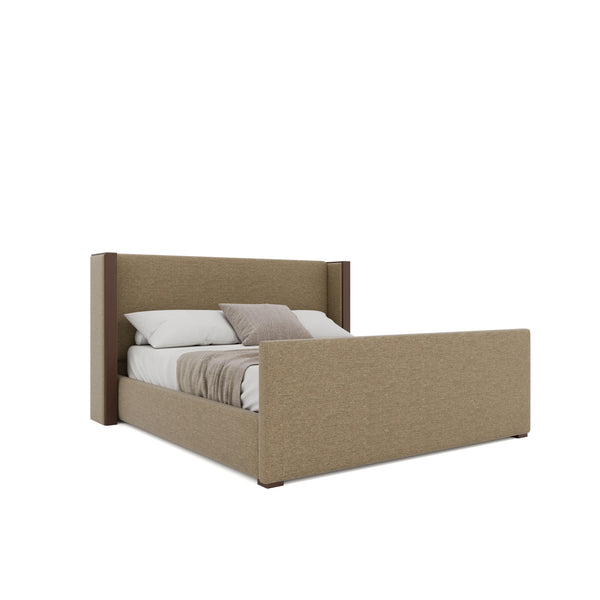 Irenne Luxe Plain Footboard Upholstered Bed