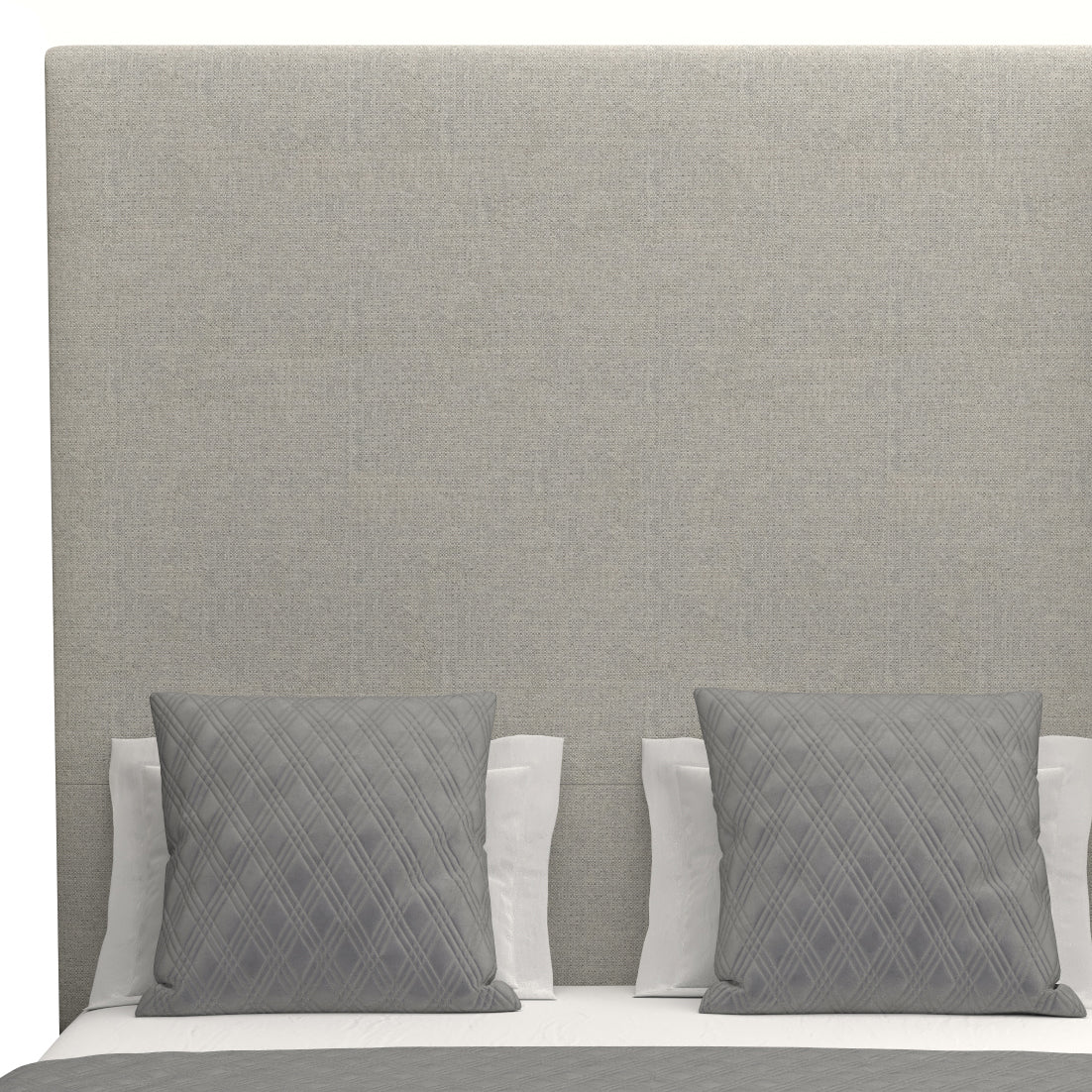 Moyra Plain Upholstery Height Bed