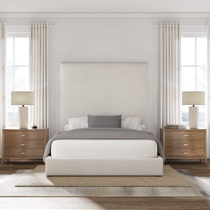 Moyra Plain Upholstery Height Bed