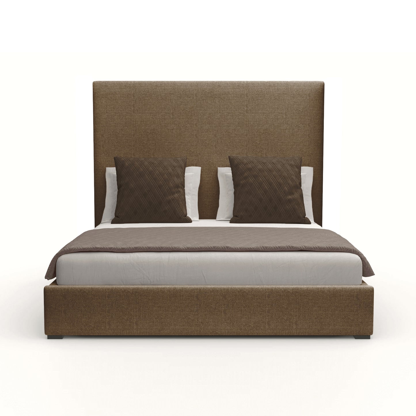 Moyra Plain Upholstery Height Bed