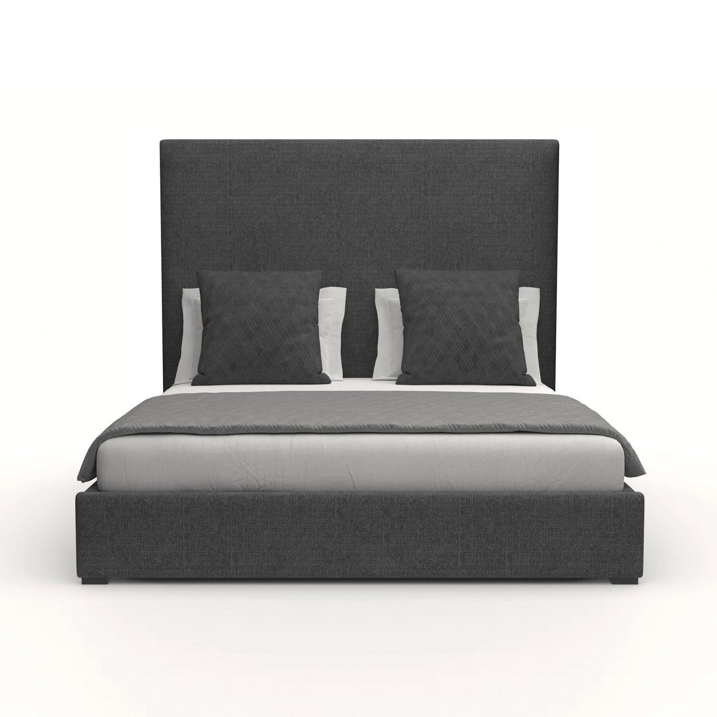 Moyra Plain Upholstery Height Bed