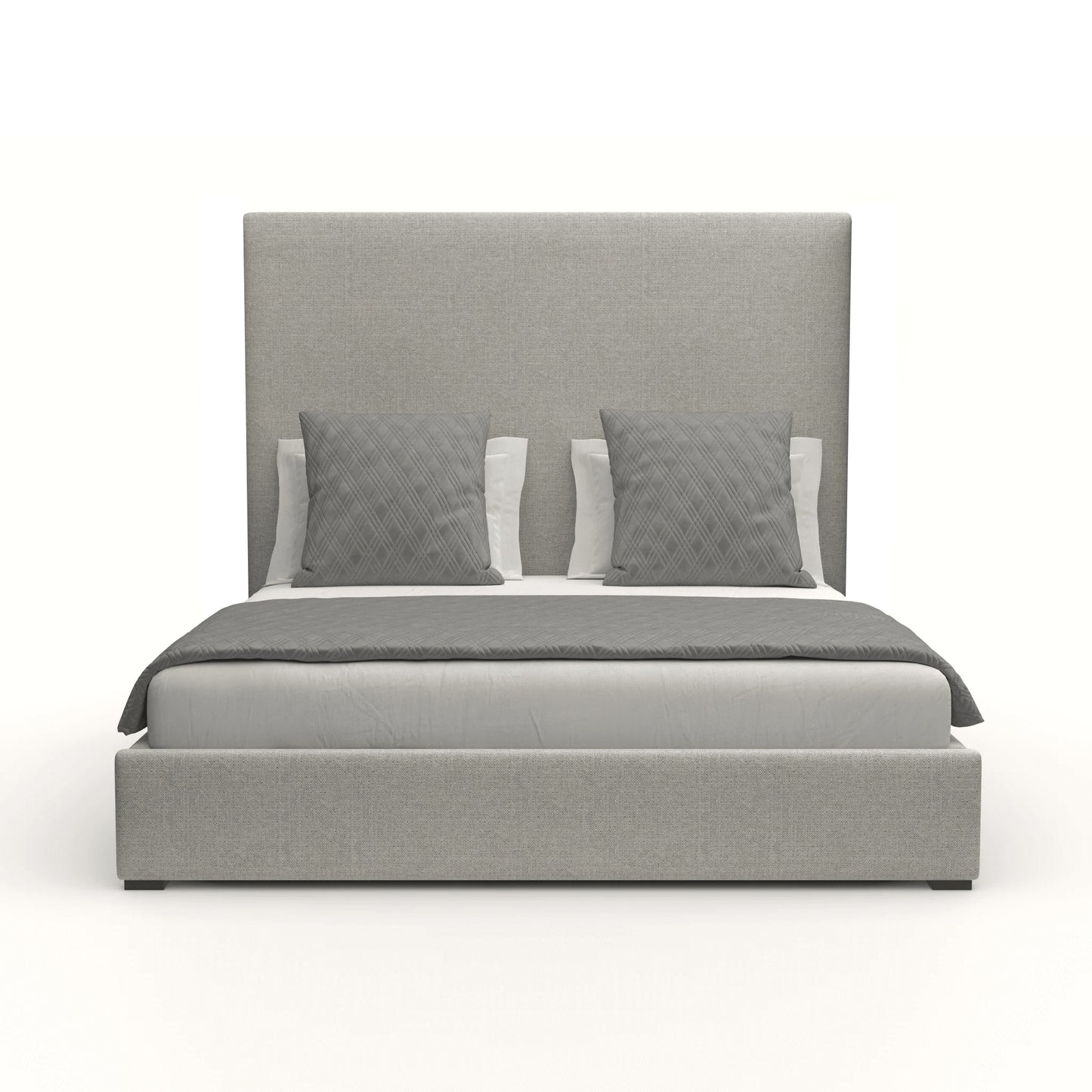 Moyra Plain Upholstery Height Bed