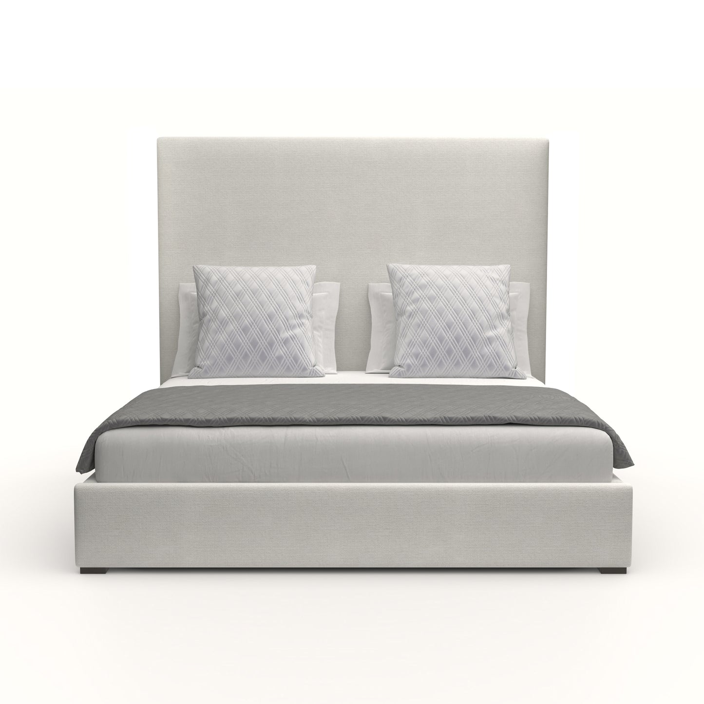 Moyra Plain Upholstery Height Bed
