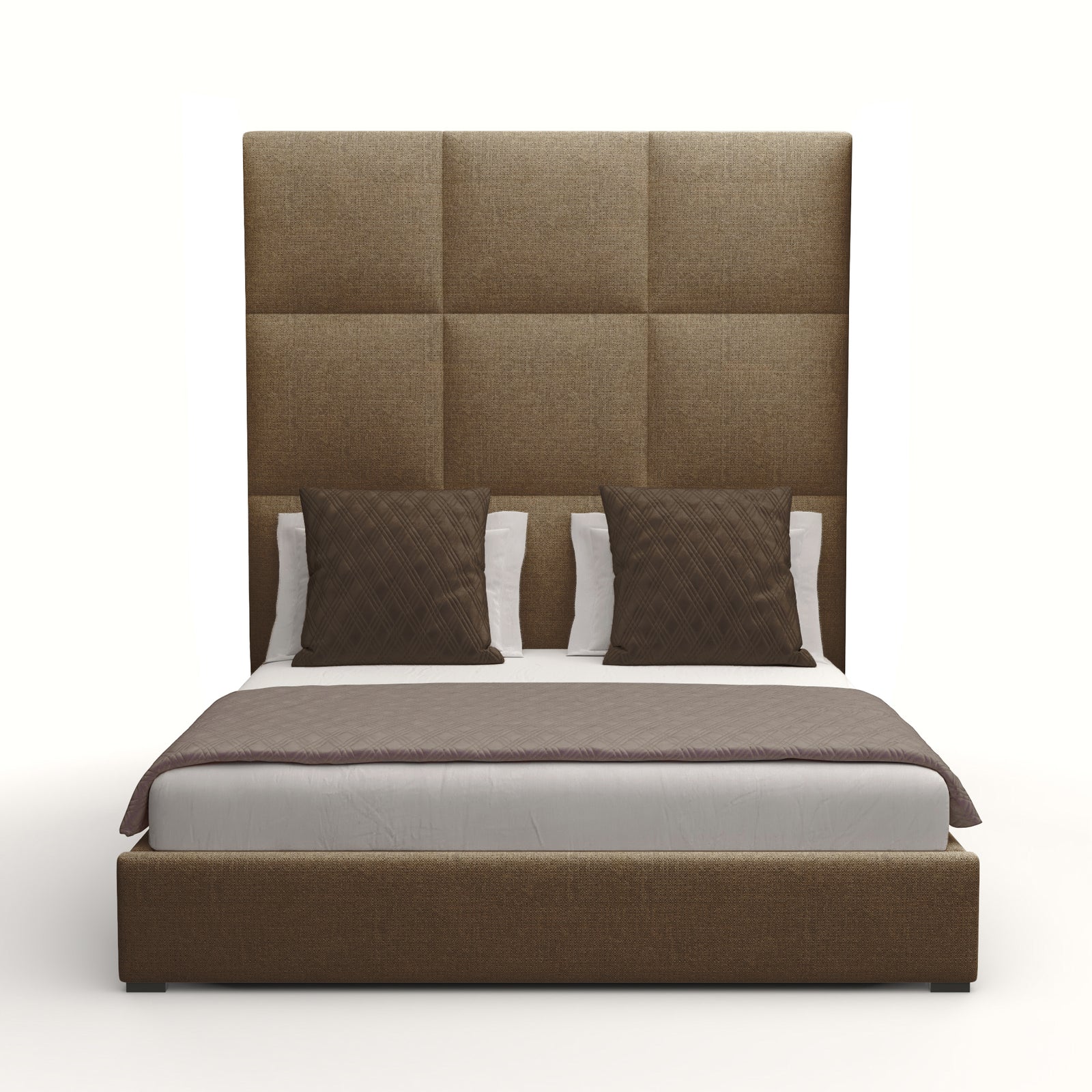 Moyra Square Tufted Height Bed