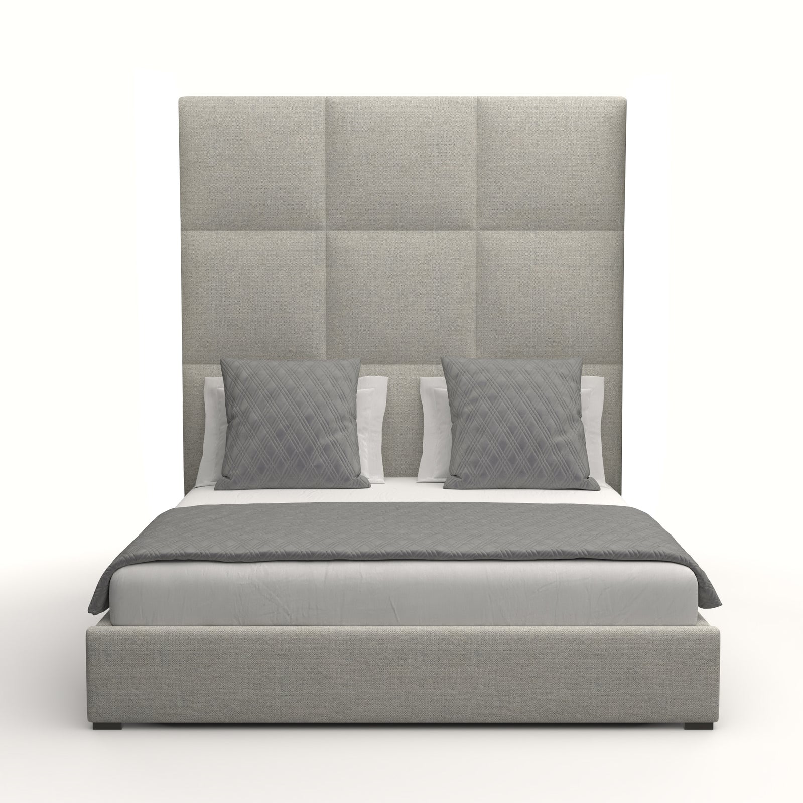 Moyra Square Tufted Height Bed