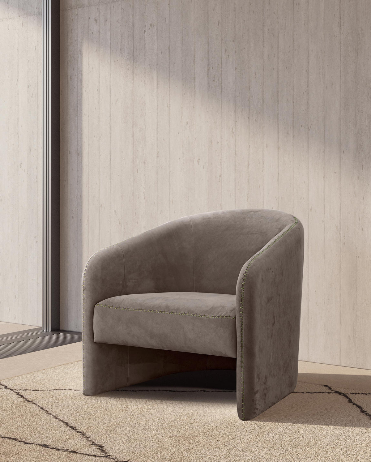 Betty Leather Armchair - Gamma Arredamenti