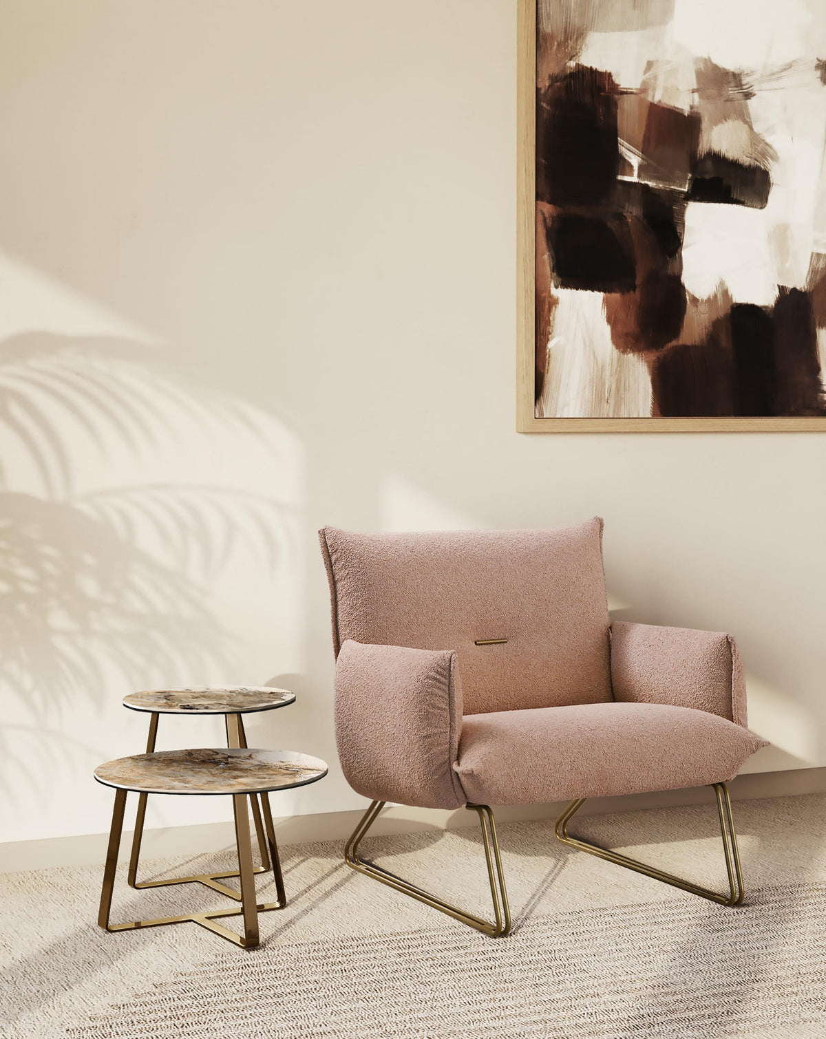Margot Leather Armchair - Gamma Arredamenti