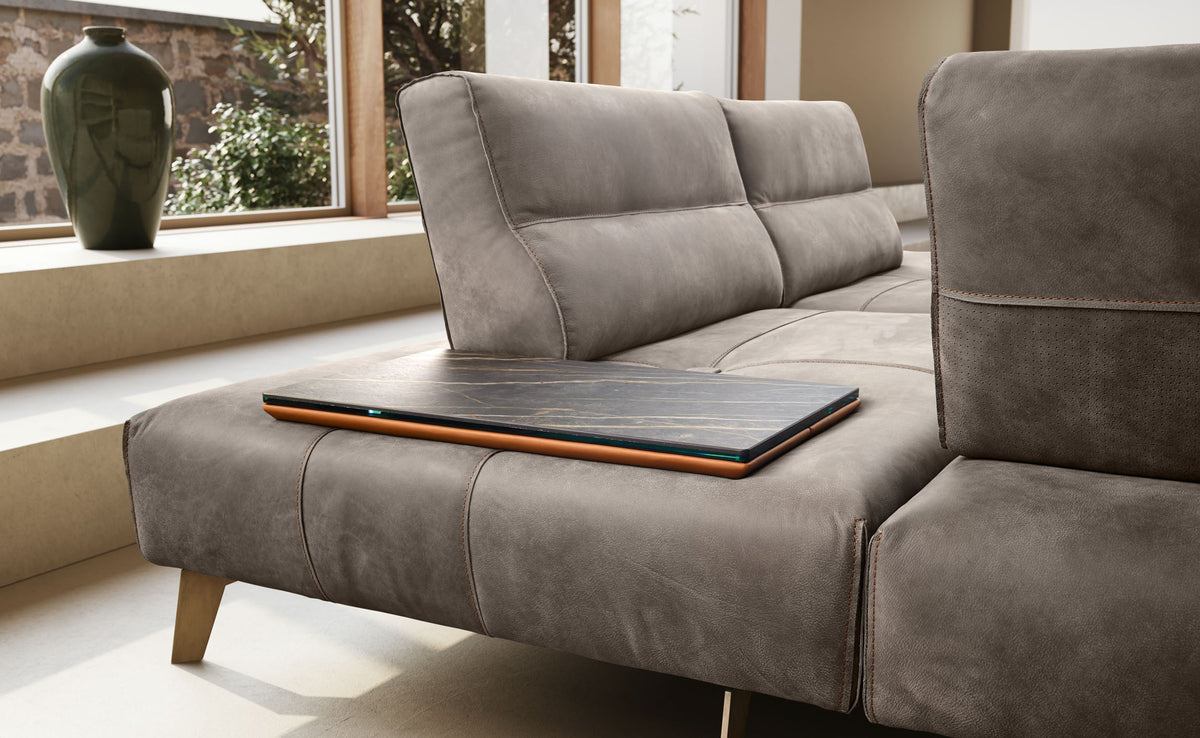 Smart Modular Leather Sectional - Gamma Arredamenti