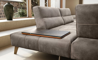 Smart Modular Leather Sectional - Gamma Arredamenti