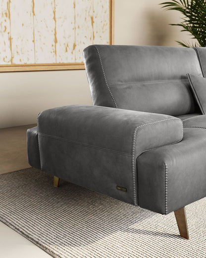 Smart Modular Leather Sectional - Gamma Arredamenti