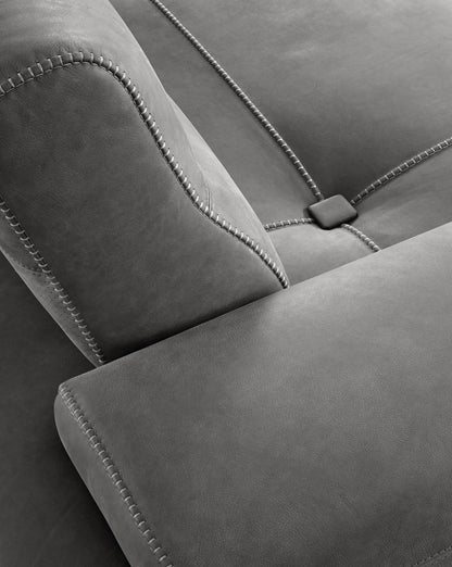 Smart Modular Leather Sectional - Gamma Arredamenti