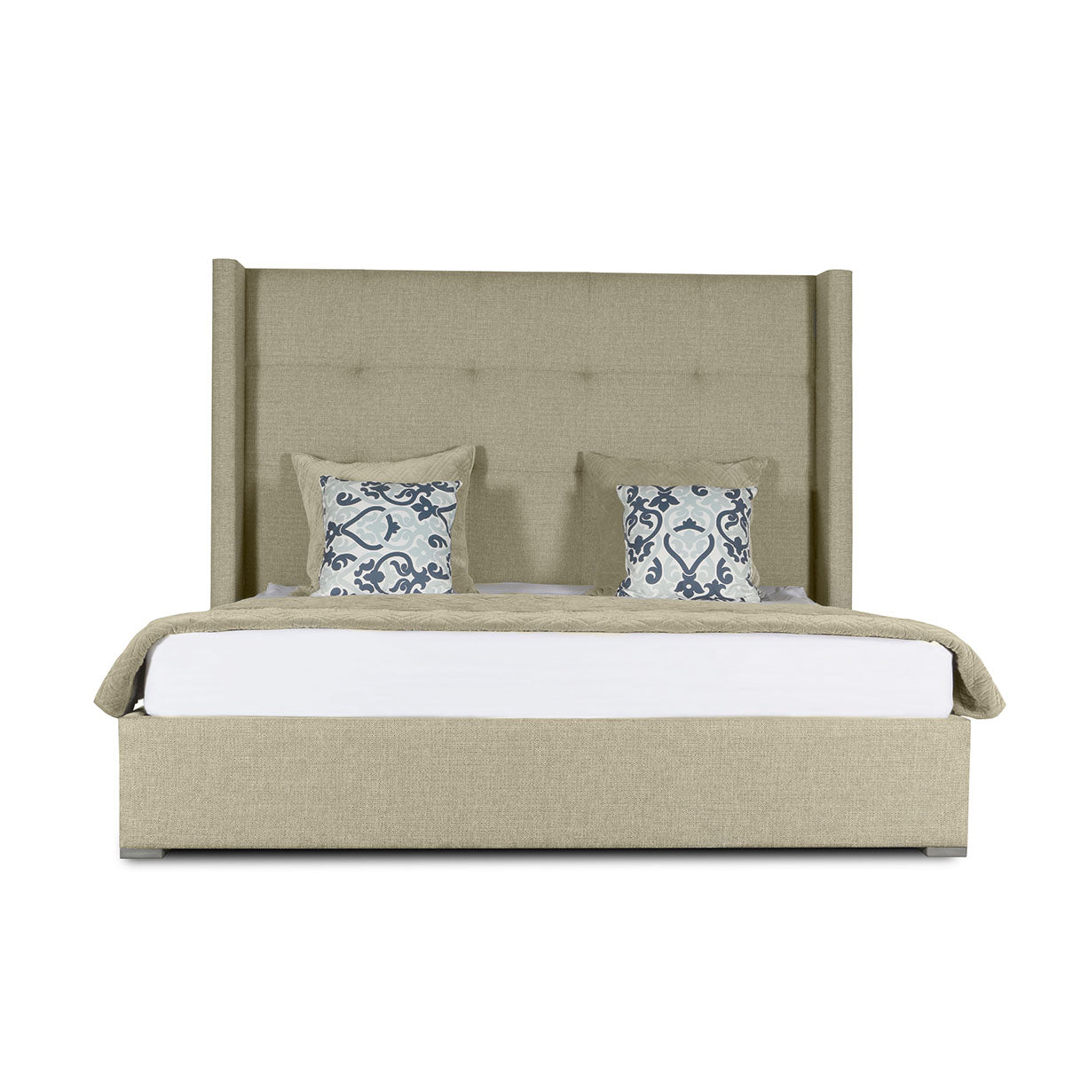 Aylet Button Tufted Height Bed