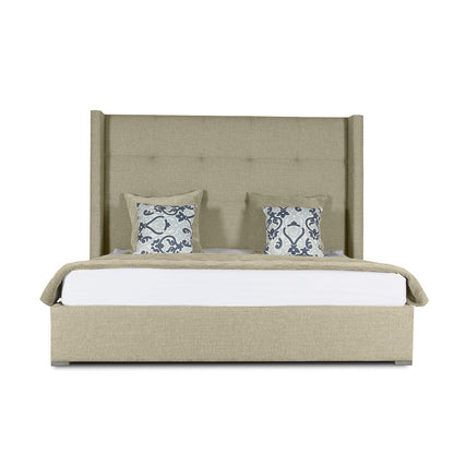 Aylet Button Tufted Height Bed