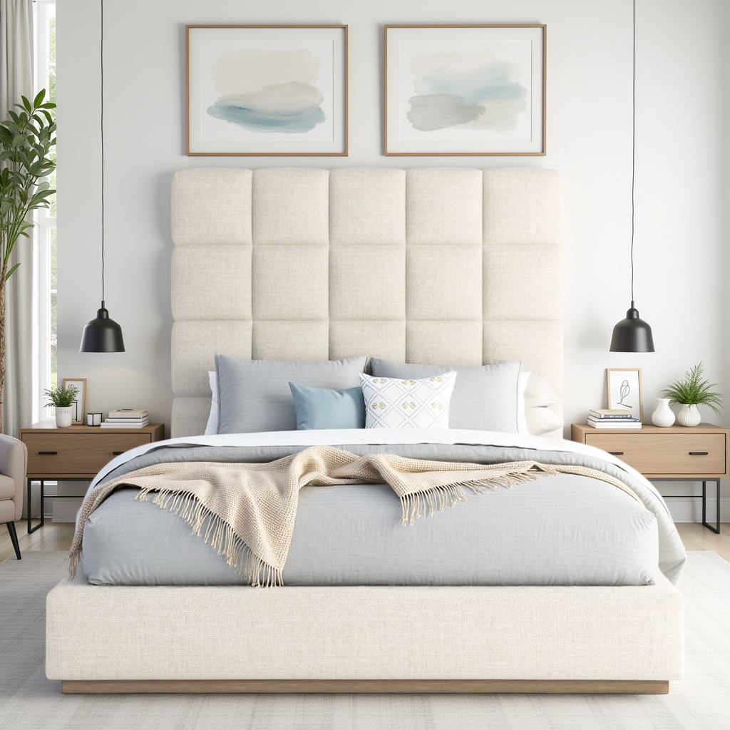 Olivia Tufted Bed