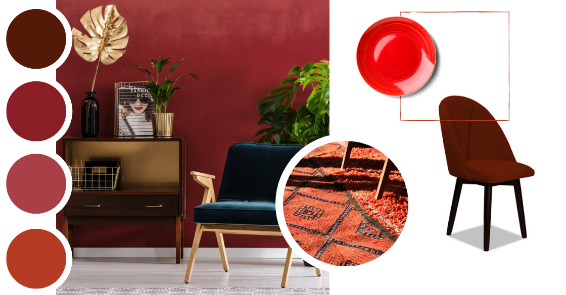 How The Colour Red In Interior Design Can Make You Feel