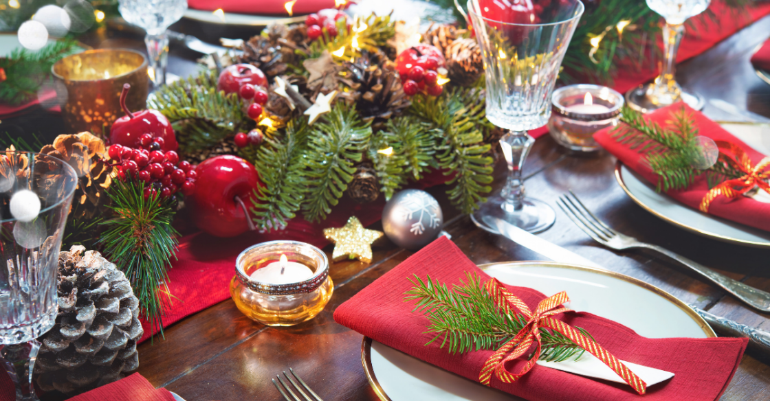 Holiday tablescape 