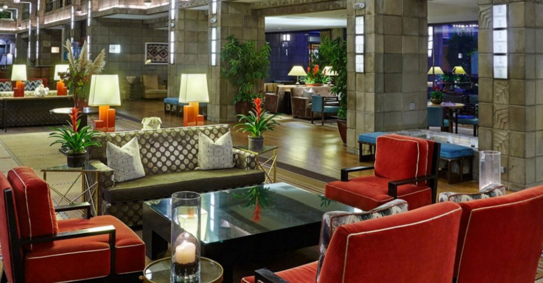 Arizona Biltmore Hotel lobby designed by Nativa