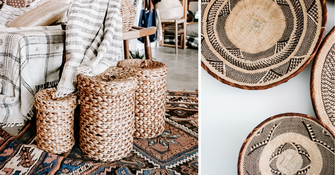 Woven baskets