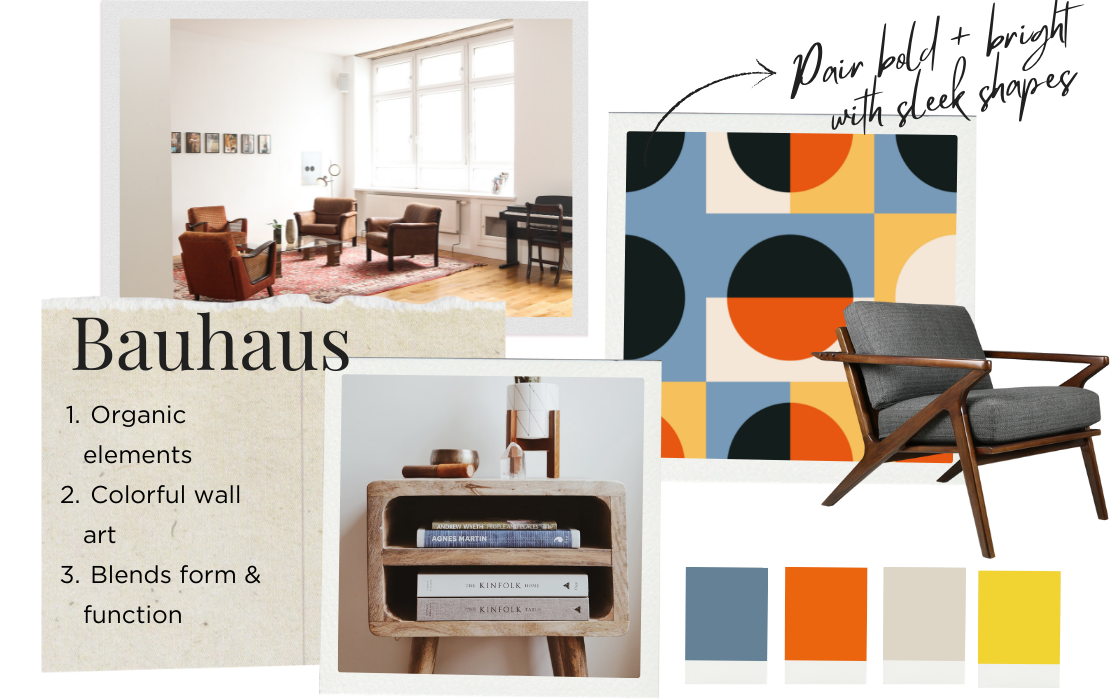Bauhaus interior design style ideas