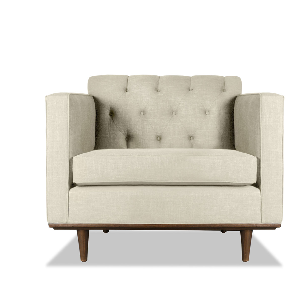 The kade tufted accent chair 